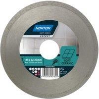Norton Expert EU Ceramic & Tiles Diamond Cutting Blade - 115 x 22.23mm