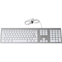 XtremeMac Wired Keyboard USB-C for Mac - Silver