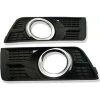 Front Bumper Fog Light Frame Fog Lamp Grille Case Cover For Cadillac SRX 2010-2016 25778388 25778389