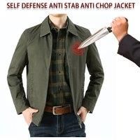 2025 Anti Cut Clothes Retro Self Defense Safety Jacket Flexible Hidden Type FBI POLICE Full Body