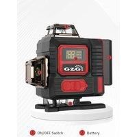 GZG 4D 16-Line Laser Level for Decoration with One Lithium Battery
