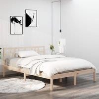 Bed Frame Solid Wood 200x200 cm