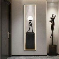 Living Room, Aisle, Dining Room, Room, Bedroom, Corridor, No Wiring Plug Indoor Home Decoration Led Wall Hanging Lights