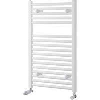 Towelrads Pisa Flat Towel Radiator, 1200 x 400mm - White