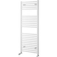 Towelrads Pisa Flat Towel Radiator, 1500 x 400mm - White