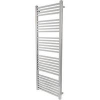 Towelrads Square Chrome Towel Rail Radiator - Chrome / 1600mm / 600mm