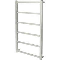 Towelrads Diva Square Tube Designer Radiator 800mm x 500mm Stainless Steel 573BTU (690RY)