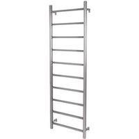 Towelrads Diva Square Tube Designer Radiator 1500mm x 500mm Stainless Steel 993BTU (635RY)