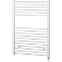 Towelrads Richmond Straight Non-Thermostatic Electric Towel Radiator 691x450mm - White