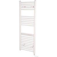 Towelrads Richmond Straight Non-Thermostatic Electric Towel Radiator 1186x450mm - White