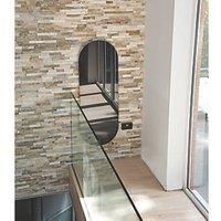 Towelrads Vetro Soap Electrical 1380 x 500 mm Glass Radiator 700W  Mirror