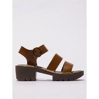 Fly London Women/'s EGLY520FLY Sandal, Camel, 5 UK
