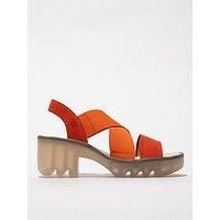 Fly London Women/'s TAJI502FLY Sandal, Poppy Orange, 4 UK