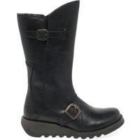 Fly London Women/'s Mes 2 Chukka Boots,Black,4 UK