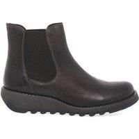 Fly London Women's Salv Chelsea Boots, Brown Dark Brown 001, 6 UK