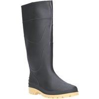 Dikamar Pricebuster/Evora Wellington/Mens Boots/Plain Rubber Wellingtons (9 UK) (Black)