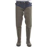 Amblers Mens Forth Waterproof Thigh Safety Wader (9 UK) (Green)