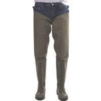 Amblers Mens Forth Waterproof Thigh Safety Wader (11 UK) (Green)
