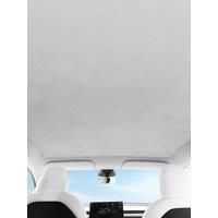 For Tesla 2021-2025Model Y Thickened silicone Suede Sunroof Sunshade Special Sunscreen Heat Insulation Sunshade For Car Roof
