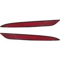 For Tesla Model3 Rear Bumper Reflector Rear Bumper Light Reflector Decorative Lampshade 2021-2023
