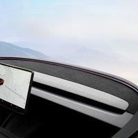 For tesla model 3 Y highland anti uv dashboard cover Center Console Mat Protector Sunshade dashboard