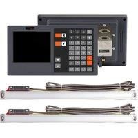 2 3 Axis Digital Readout Linear Scale Dro Kit Set YH200-2 YH200-3 5U 5V TTL Linear Glass Encoder