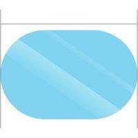 1 Pair Waterproof Anti Fog Large Vision Car Side Rearview Mirror Lens Protective Film for Tesla