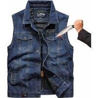 Cowboy Anti Knife Vest Fashion Leisure Invisible Flexible Anti-Cut Clothing Police Safety Colete