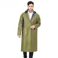 Raincoat Long Rainproof Thickened Student Travel Hiking And Climbing One-piece Suit For Men And