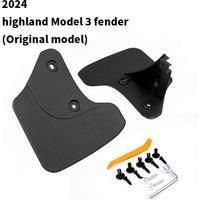 Mudflaps Mud Flaps Original Model Replacement Splash Protector Fender for Tesla Model 3 Highland 2024-2025 Original model