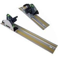 Multifunctional Track Saw Track Guide Rail Aluminum Extruded Guided Rails for Circular Saw Track DIY Woodworking Tools