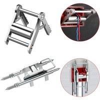 Wire Threading Aid Tool with Pulley Cable Puller Auxiliary Electrician Fish Wire Wall Universal Conduits Cable Reel Roller Box