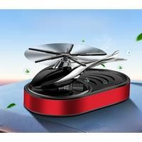 4 flavors Car Aromatherapy Solar Plane Car Center Console Perfume Decoration Car Rotary Seat