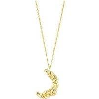 Pilgrim Moon Necklace - Gold-Plated