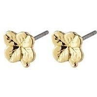 Pilgrim Octavia Clover Earrings Gold-Plated