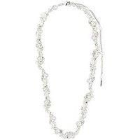 Pilgrim Raelynn Recycled Necklace Silver-Plated