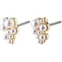 Pilgrim Relando Beaded Earrings Gold-Plated
