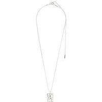 Pilgrim Love Tag, Recycled Hope Necklace Silver-Plated