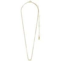 Pilgrim Luck Necklace Gold-Plated
