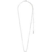 Pilgrim Luck Recycled Necklace Silver-Plated