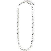 Pilgrim Charm Necklace Silver-Plated