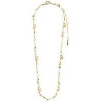 Pilgrim Focus Recycled Necklace Gold-Plated