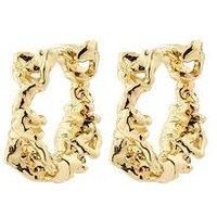 Pilgrim Trust Recycled Hoop Earrings Gold-Plated