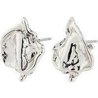 Pilgrim Lavender Earrings Silver-Plated