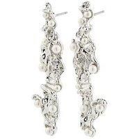 Pilgrim Jude Earrings Silver-Plated