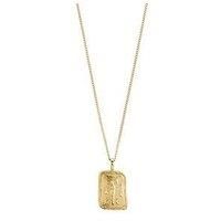 Pilgrim Libra Zodiac Sign Necklace, Gold-Plated