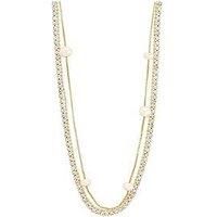 Pilgrim Starlight Necklace 3-In-1 Gold-Plated