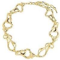 Pilgrim Starlight Necklace Gold-Plated