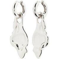 Pilgrim Starlight Earrings Silver-Plated