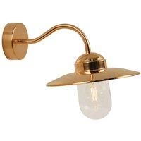 Nordlux Wall Light Luxembourg Outdoor Copper Elegant Scandinavian Design